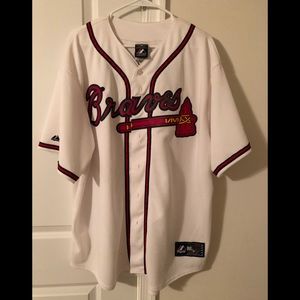 Atlanta Braves Majestic Upton Jersey #8